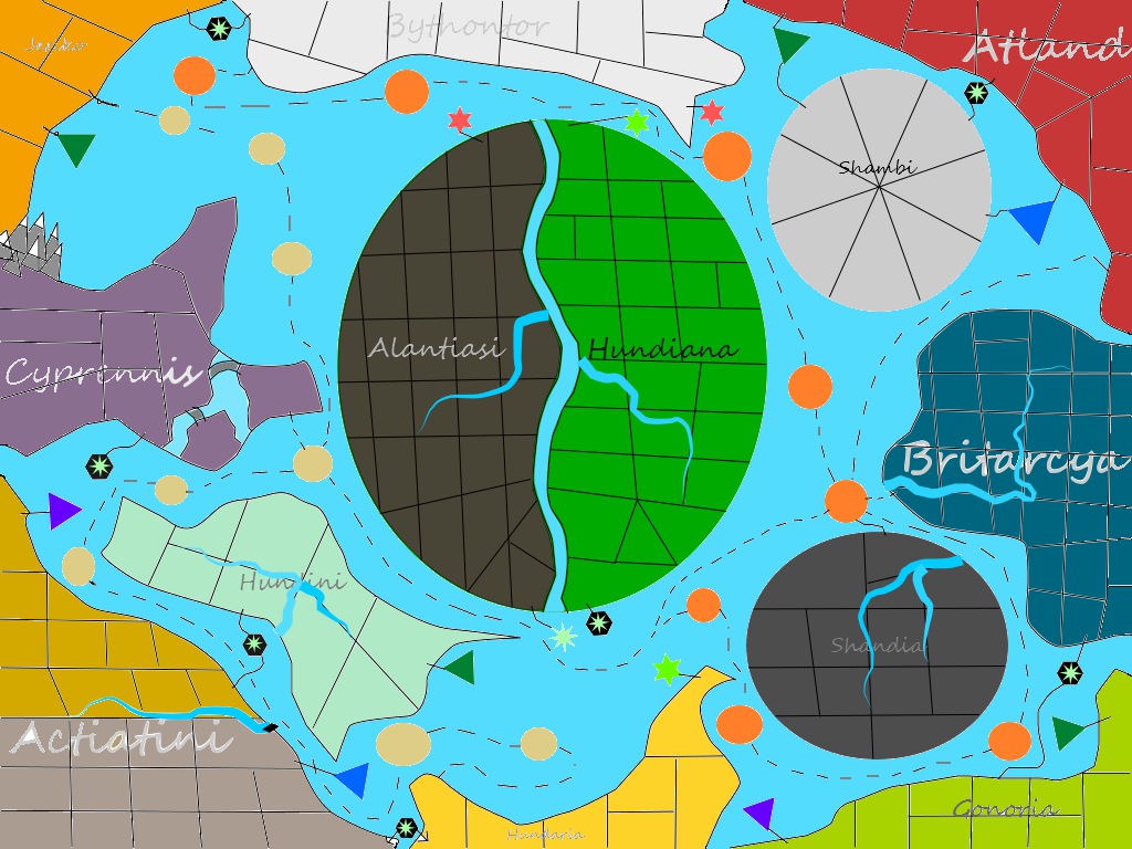 the map